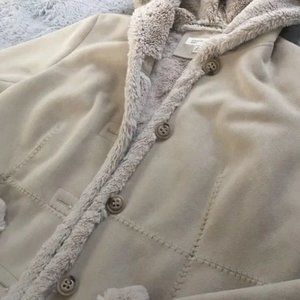 Small Jones New York Faux Suede Jacket